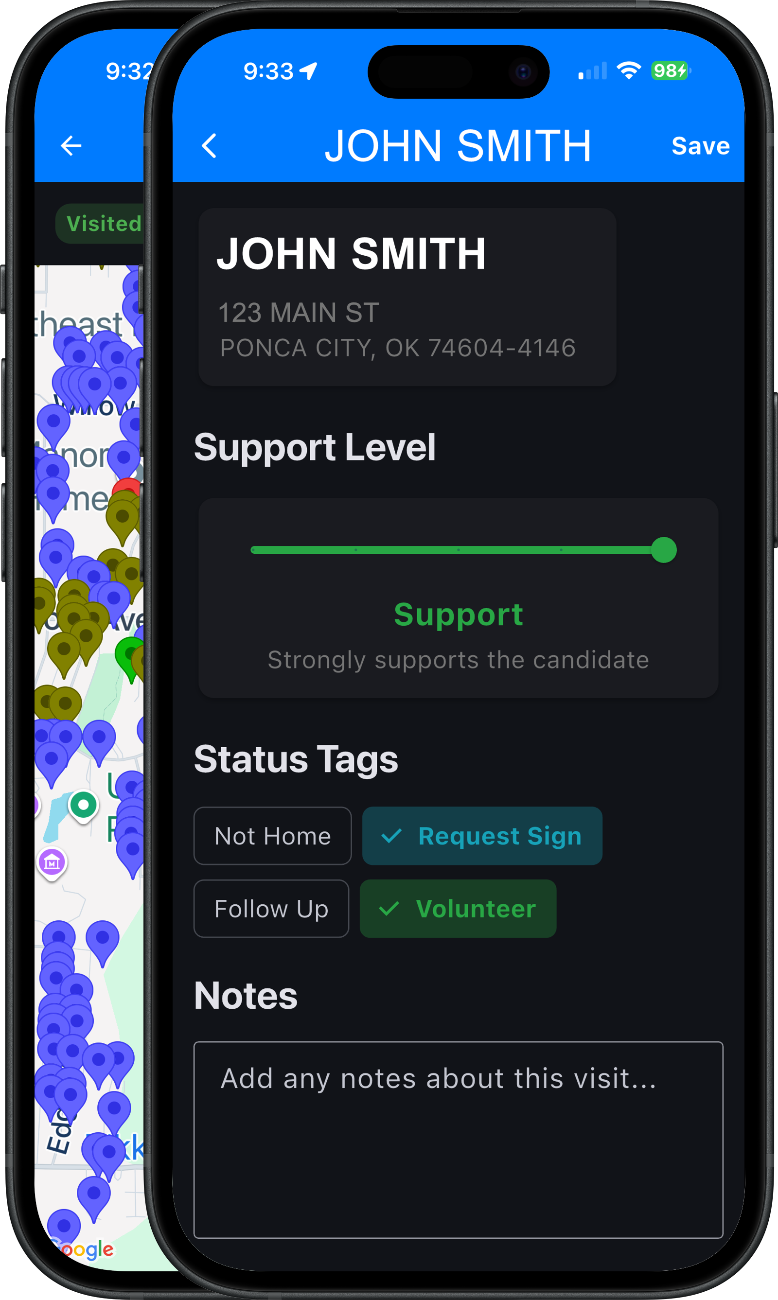 CampaignKnock screenshot