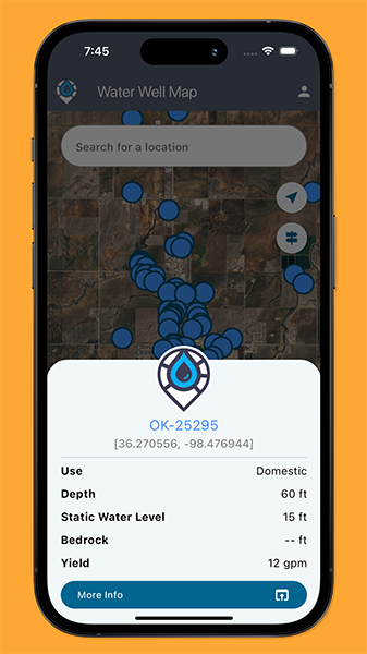 Water Well Map screenshot